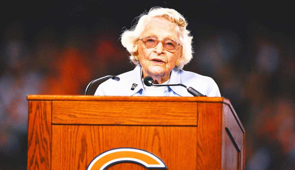 Pemilik Chicago Bears Virginia McCaskey, putri George Halas, meninggal di 102