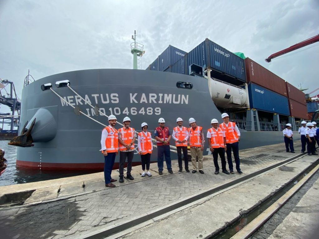 Perkuat Konektivitas Maritim di Indonesia Timur, Meratus Group Hadirkan MV. Meratus Karimun