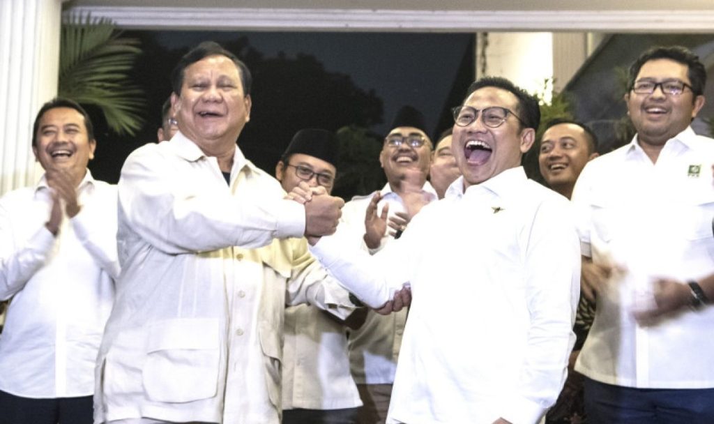 Prabowo Subianto ke Cak Imin Terima Kasih sudah Balik ke Jalan yang Benar