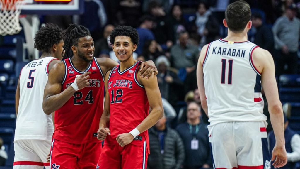 RJ Luis dan Kadary Richmond Rally No. 12 St. John’s untuk 68-62 Kemenangan atas No. 19 UConn