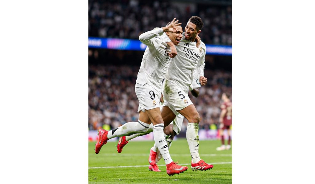 Real Madrid vs Manchester City, Kylian Mbappe Hattrick, Los Blancos Menang Telak