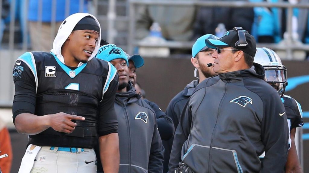 Ron Rivera di Cam Newton: Terkadang hal -hal lebih baik dibiarkan tidak bertukar