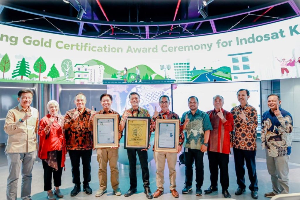 Sertifikat Green Building Level Emas Jadi Bukti Nyata Komitmen Keberlanjutan