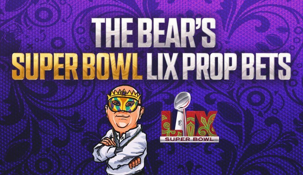 Taruhan Prop Super Bowl Lix Terbaik, Prediksi oleh Chris “The Bear” Fallica