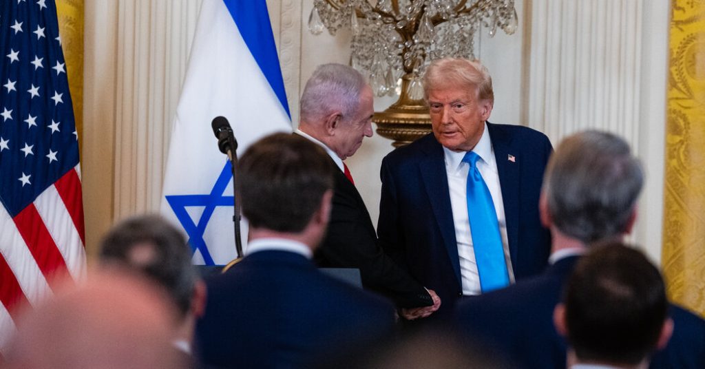 Trump dan Netanyahu meninggalkan siang hari di antara mereka