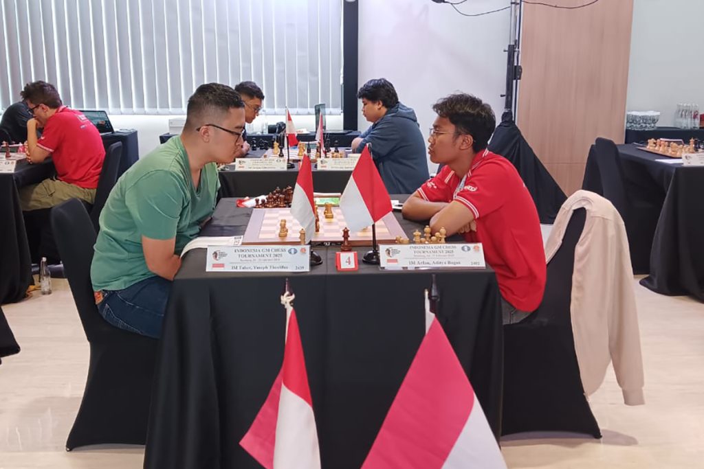 Turnamen GM Yoseph Ungguli Aditya Pada Hari