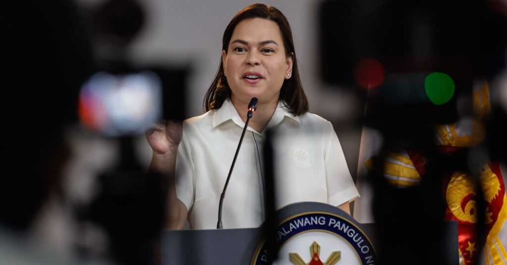 Wakil Presiden Sara Duterte dari Filipina dimakzulkan