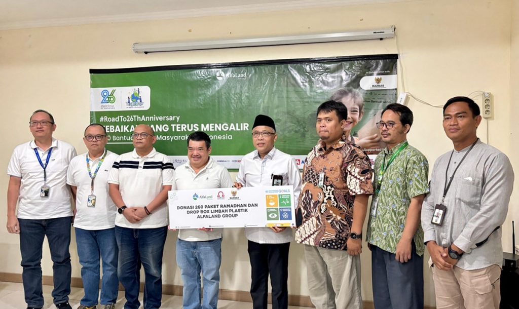 Alfaland Group Rayakan Ulang Tahun ke-26 dengan Tema Together for Earth and Humanity