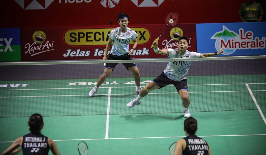 Apriyanifadia dan pria racheltrias rachy di babak pertama oerlans masters 2025