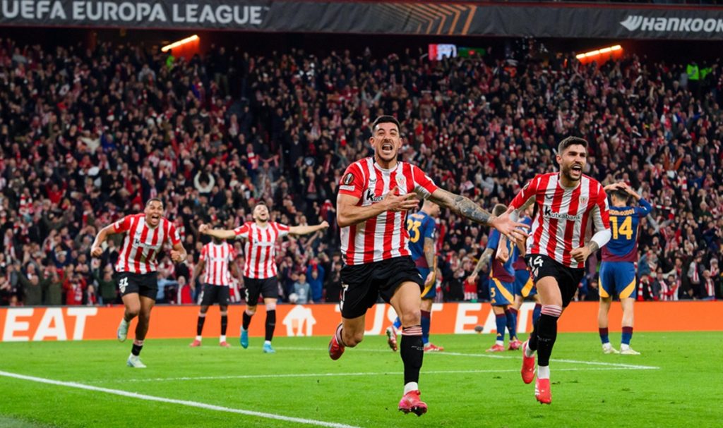 Athletic Bilbao Vs As Roma Nico Williams Cetak Dua Gol, Club Athletic Singkirkan Roma Dan Lolos Ke Perempat Final Liga Europa