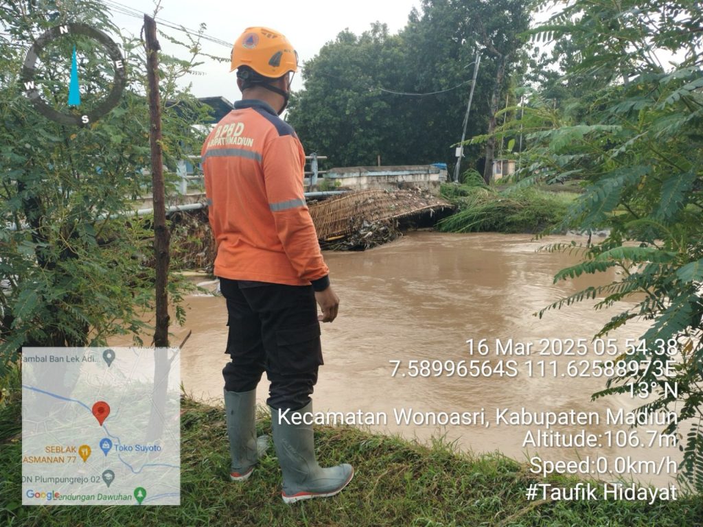 Banjir dan Longsor di Madiun, Satu Warga Masih dalam Pencarian