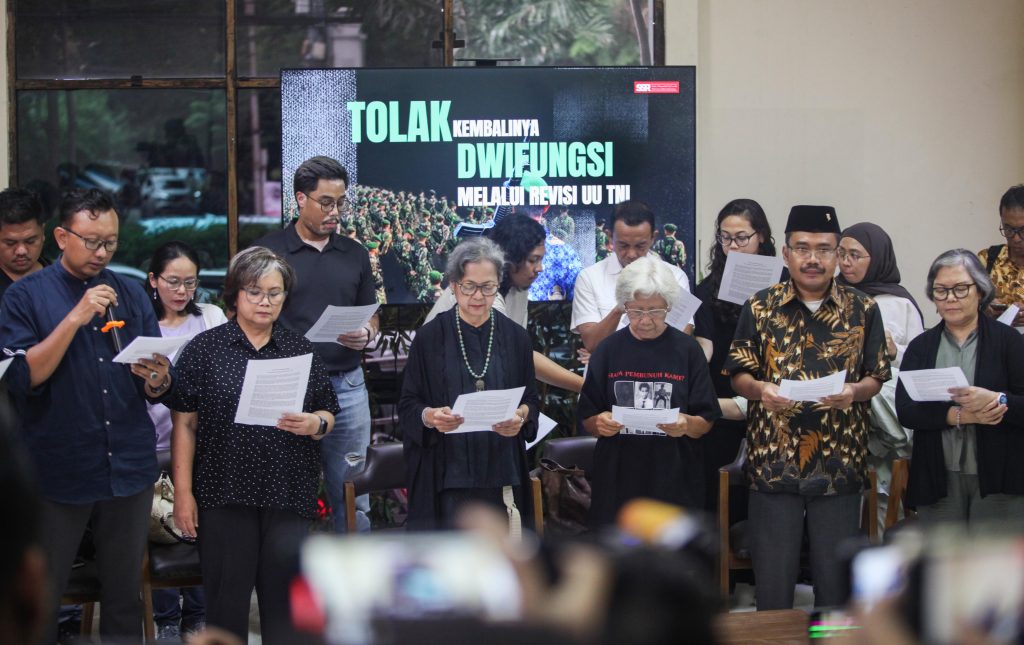 Bertemu, Koalisi Masyarakat Sipil dan DPR Sepakat Tolak Kembalinya Dwifungsi TNI