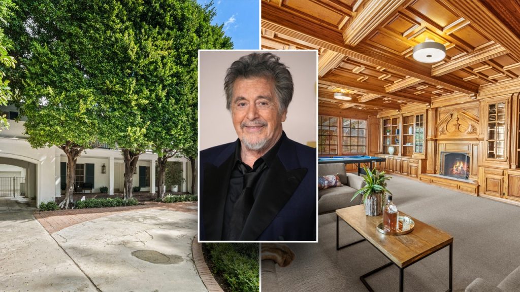 California Home Al Pacino Dulu Sewa sekarang untuk dijual