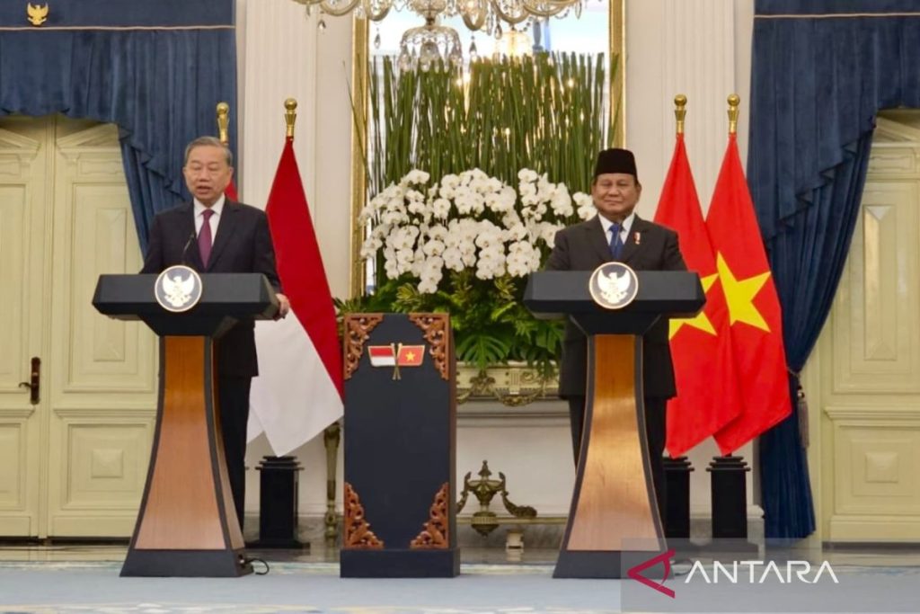 Developed status common goal of Indonesia, Vietnam: Prabowo