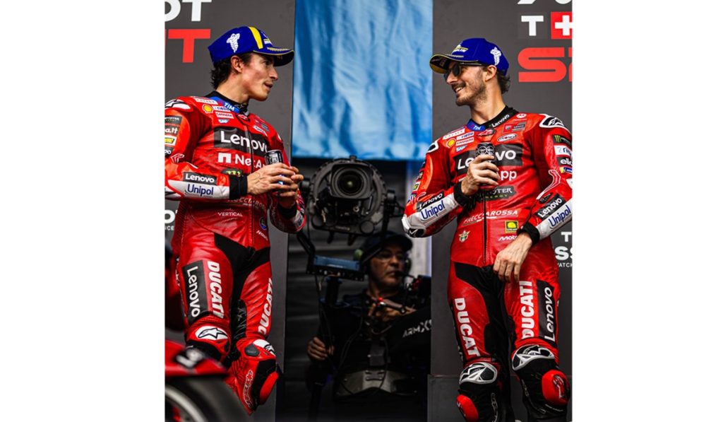 Ducati Kecewa Karena Francesco Bagnaia Kesulitan Ketika Marc Marquez Mendominasi