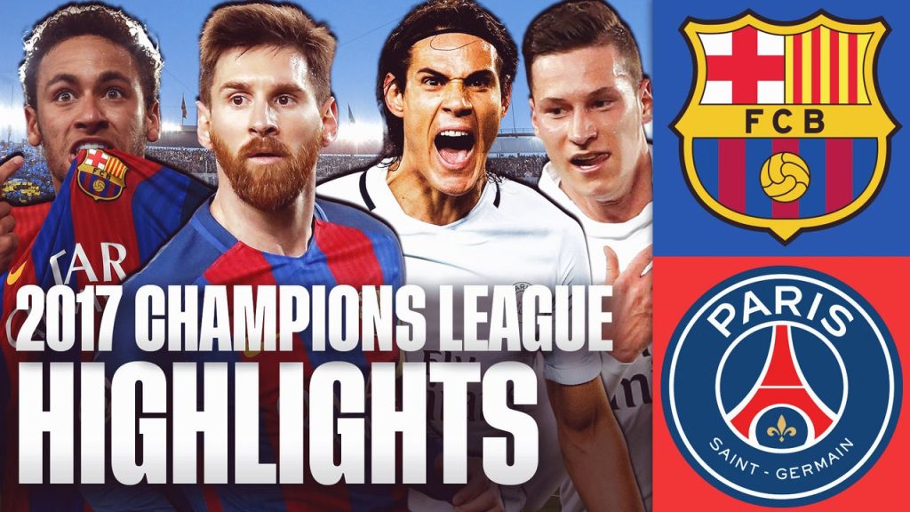 FC Barcelona vs Paris Saint-Germain 2017 UEFA Champions Liga dari 16 Sorotan | Fox Soccer