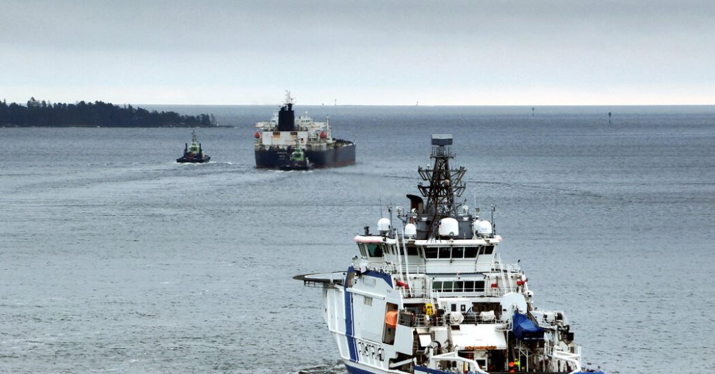 Finlandia memungkinkan kapal tanker elang berangkat ke perairan internasional