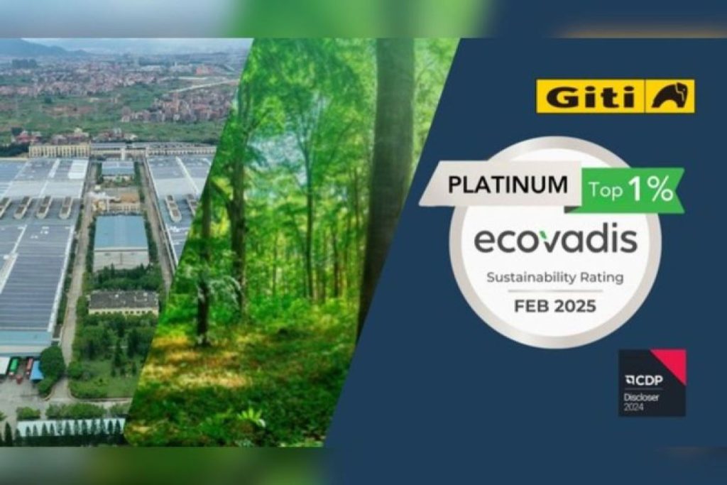 GITI Mencapai Ecovadis Platinum – Kehormatan Ganda untuk GITI Group