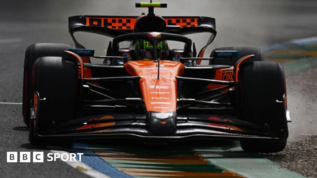 Grand Prix Australia: Lando Norris mengambil tiang dengan Lewis Hamilton kedelapan