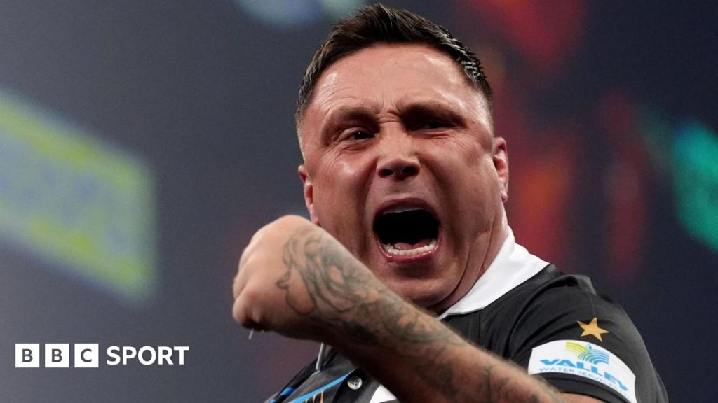 Hasil Dart Liga Premier: Gerwyn Price mengalahkan Luke Littler untuk memenangkan malam enam di Nottingham