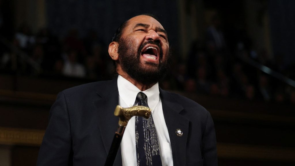 House censures Rep. Al green karena heckling truf pidato