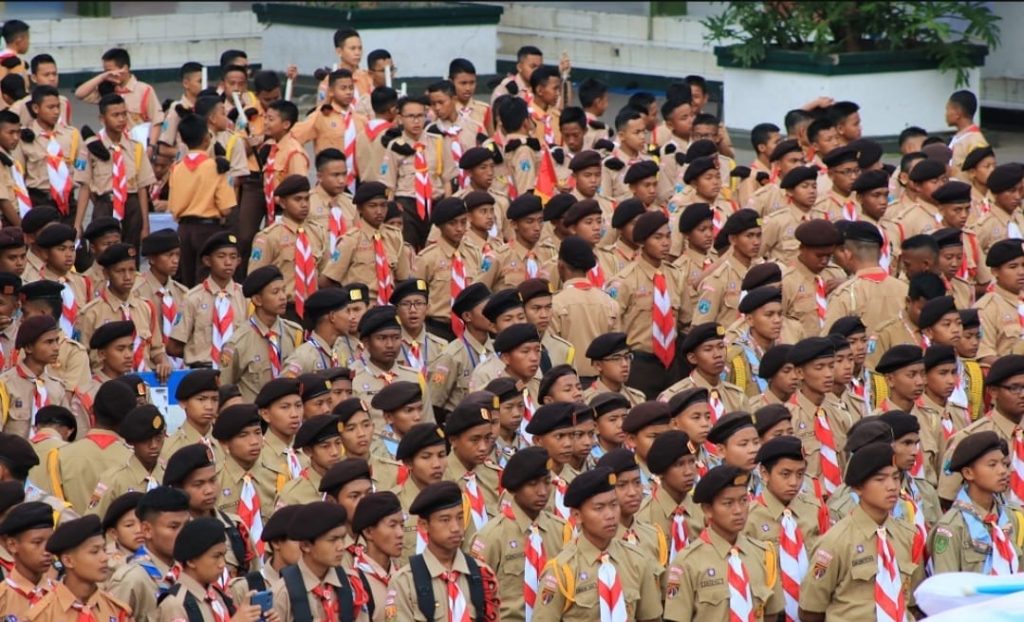 Jambore Dunia Pramuka 100 Tahun Pondok Moderen Darusaalam Gontor Tembus 10.000 Peserta