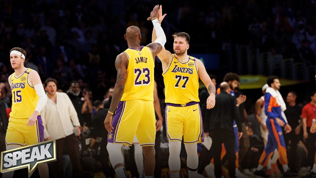 Los Angeles Lakers berjuang untuk kemenangan lembur atas New York Knicks – bisakah mereka menjaga momentum ini? | Berbicara