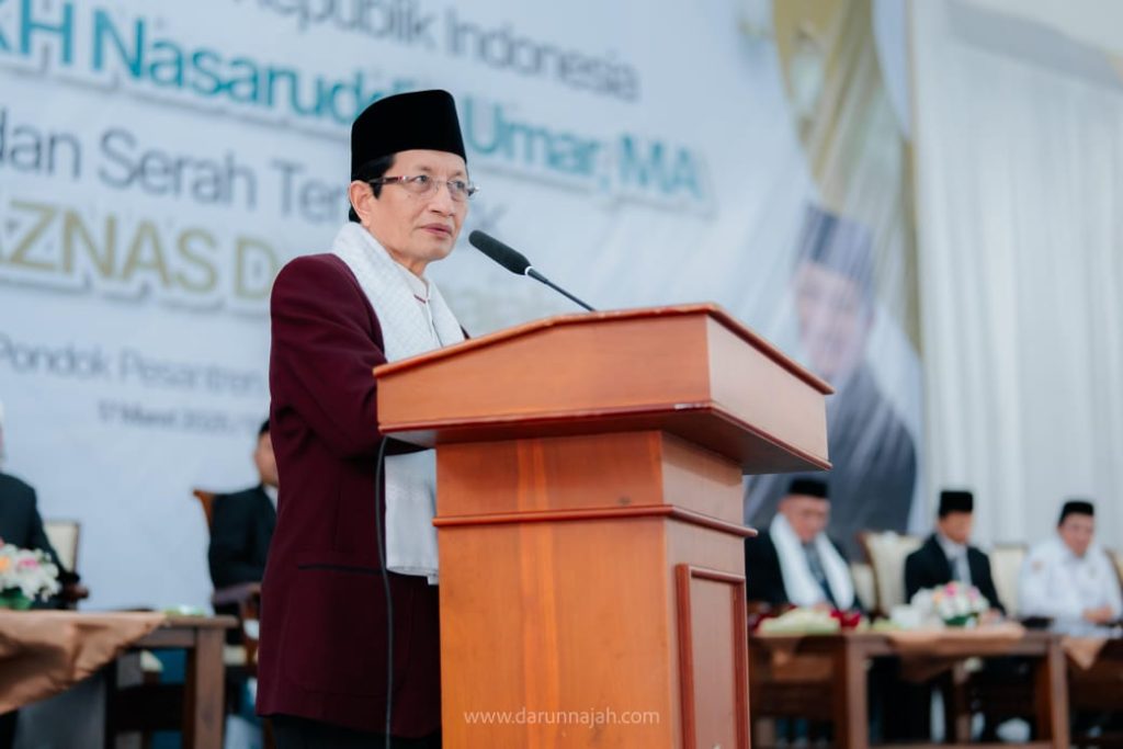 Menag Nasaruddin Umar Apresiasi Sistem Pendidikan Di Pesantren Darunnajah, Diharapkan Cetak Intelektual Muslim Baru