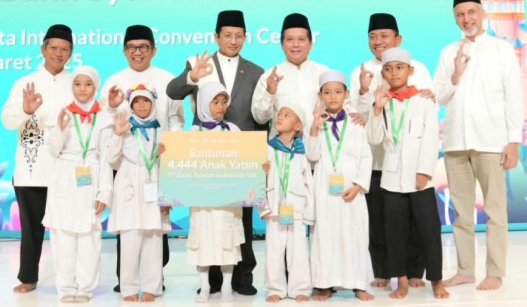 Menag nasaruddin sambut santunan kepada anak yatim