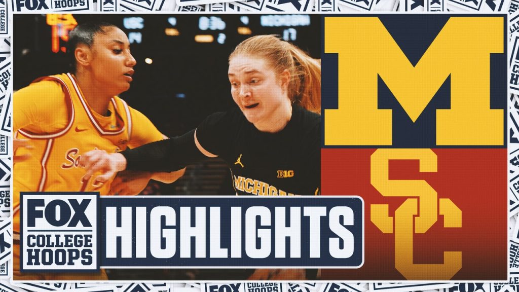 Michigan Wolverines vs. USC Trojans Besar Turnamen Sorotan | Fox College Hoops