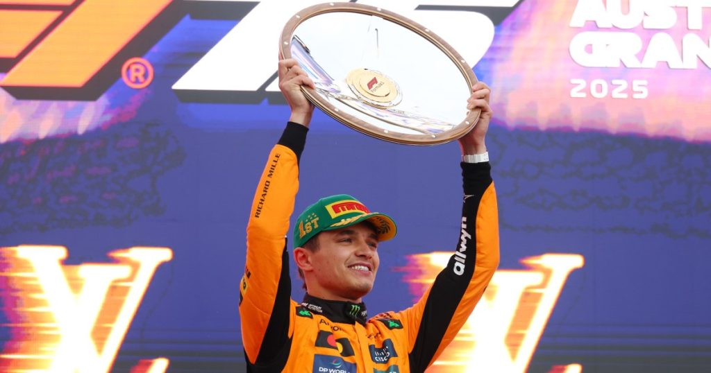 Norris Beats Verstappen di F1 Australian GP di Melbourne | Berita Motorsports