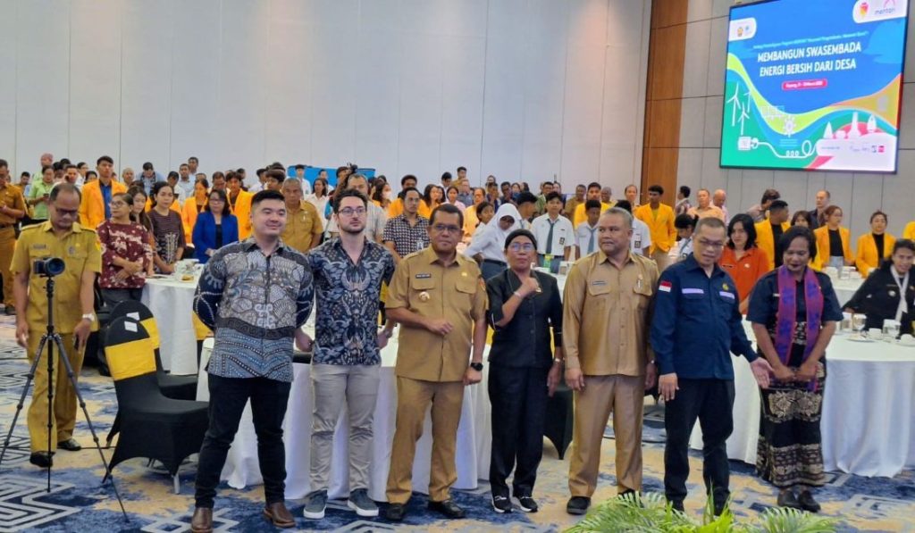 Ntt resmi memilisi dokumen peta jalan dan rencana umum energi daerah