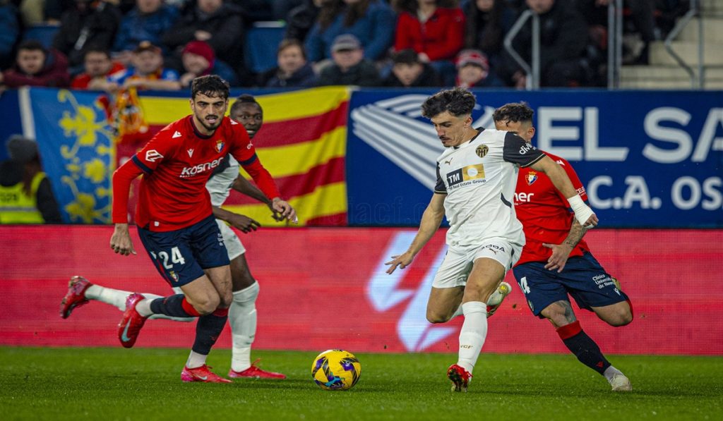 Osasuna vs Valencia, Drama Enam Gol Warnai Hasil Imbang Los Rojillo Kontra Los Che