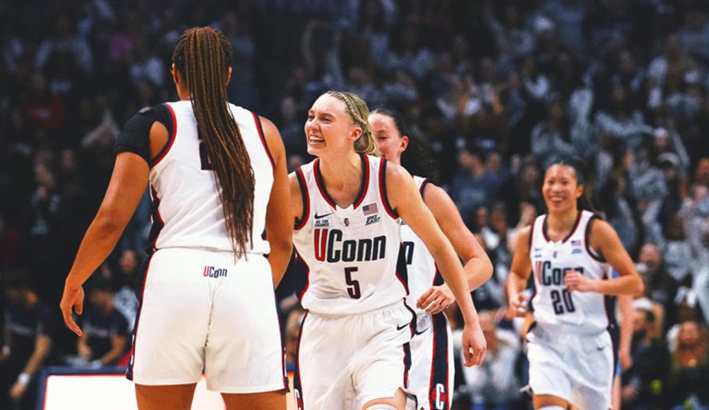 Paige Bueckers membintangi pertandingan musim reguler terakhir karena UConn No. 5 bergulir melewati Marquette