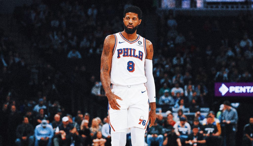 Paul George dari Sixers akan dilaporkan akan melewatkan sisa musim dengan pangkal paha, cedera lutut