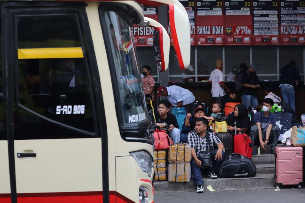 Pemprov dki siapkan 2.846 bus akap unkutan lebaran 2025