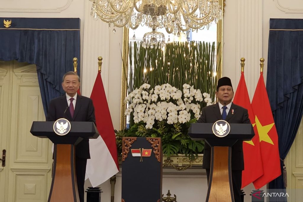 Prabowo seeks stronger Indonesia-Vietnam strategic ties