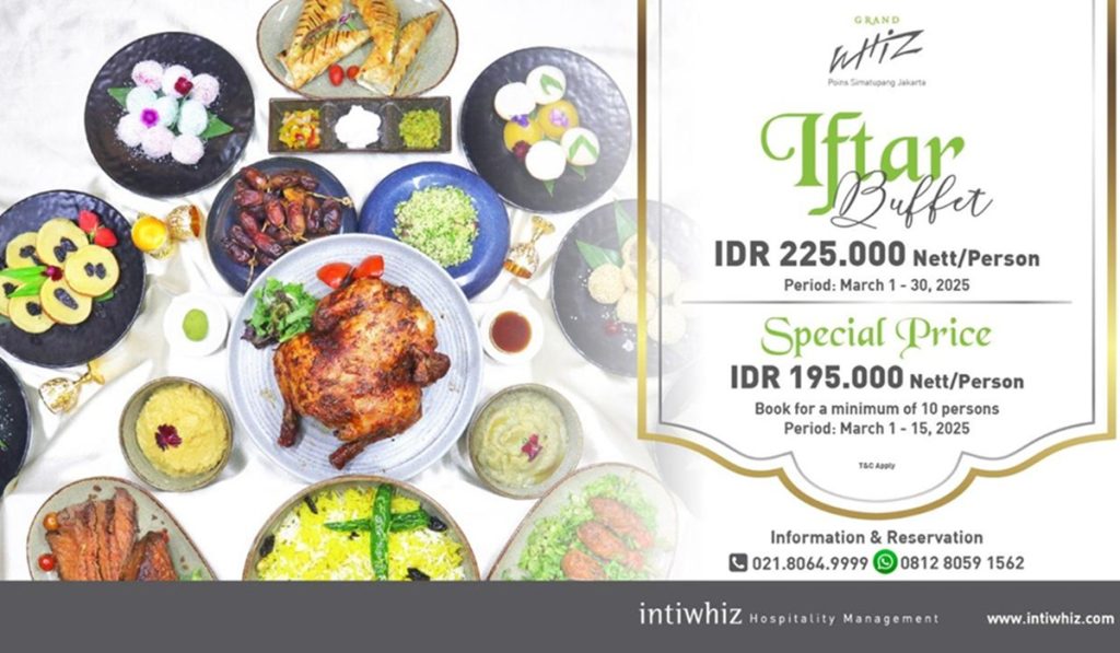 Ramadan Delight Kenikmatan Berbuka Dan Menginap ISTimewa Di Grand Whiz Poins Simatupang Jakarta