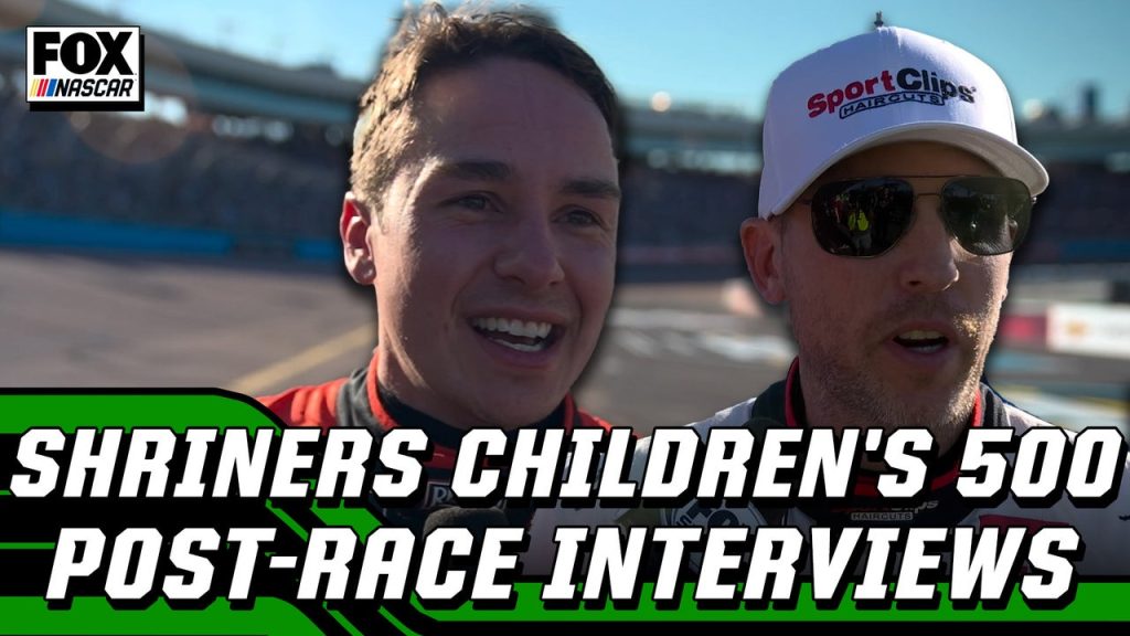 Shriners Children’s 500: Christopher Bell, Denny Hamlin & Wawancara Post-Race Lainnya | NASCAR ON FOX