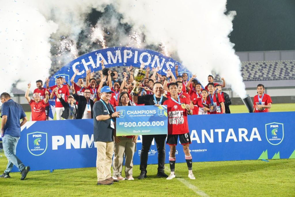 Sumut United FC Jadi Juara, PNM Bangga Bisa Dukung PNM Liga Nusantara