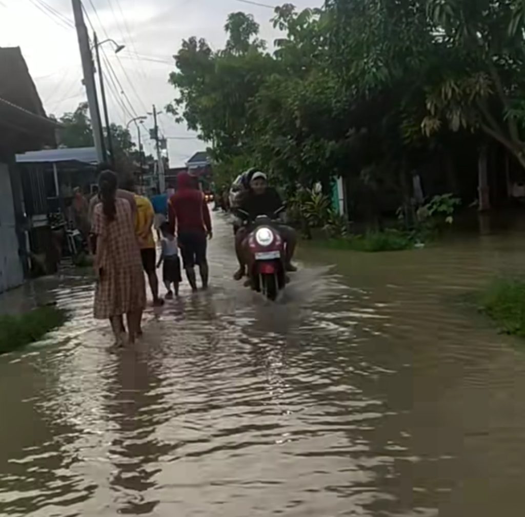 Tanggul Sungai Jebol, Sejumlah desa di Pati Terendam Banjir