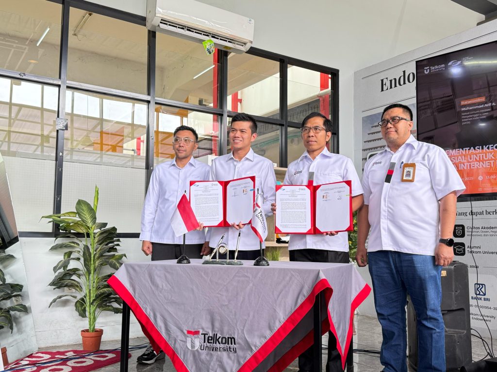 Telkom University Dan Apjii Jalin Kerja Sama Wujudkan Tata Kelola Internet Berbasis AI