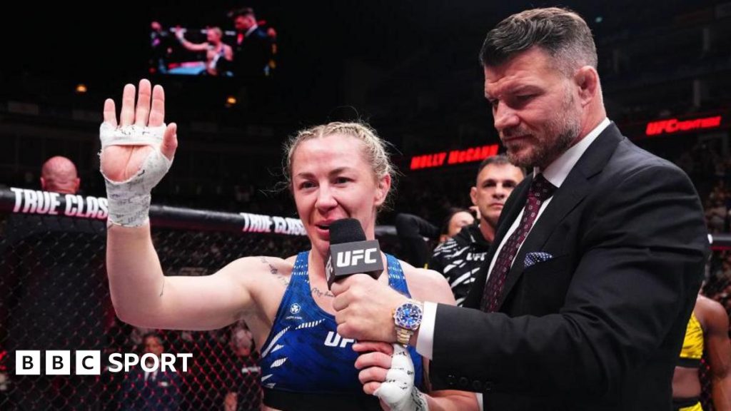 UFC London: Molly McCann mengumumkan pensiun setelah kekalahan Alexia Thainara