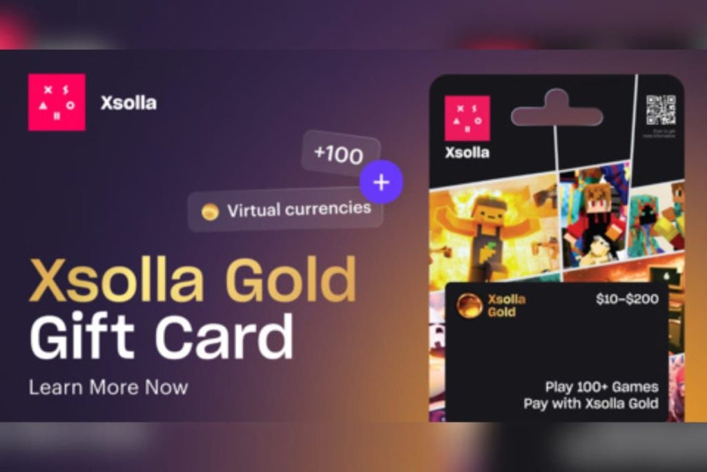 XSOLLA Meluncurkan Kartu Hadiah Emas Xsolla untuk meningkatkan visibilitas merek game melalui saluran fisik dan digital, menawarkan gamer cara baru untuk membayar